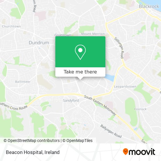 Beacon Hospital map