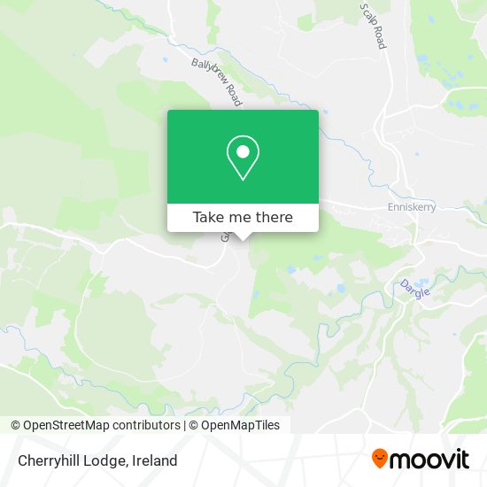 Cherryhill Lodge map