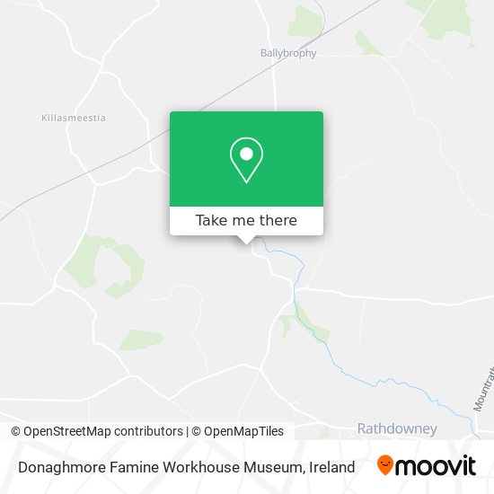 Donaghmore Famine Workhouse Museum map