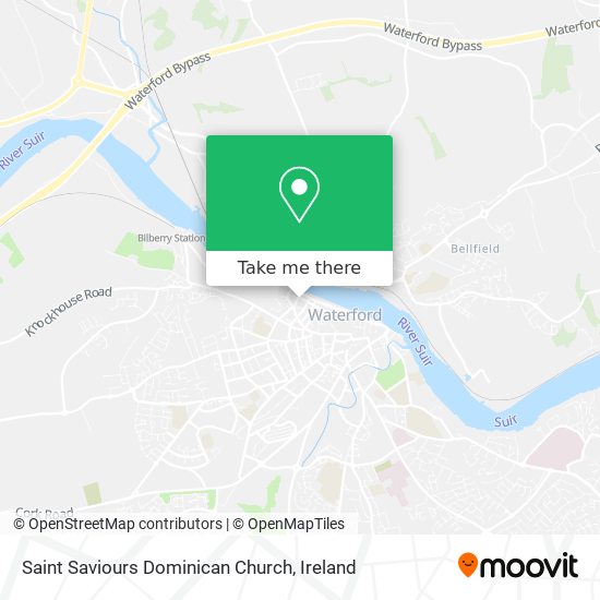 Saint Saviours Dominican Church map