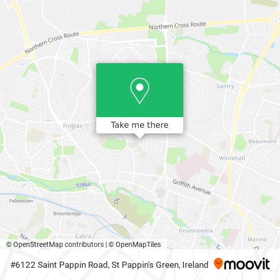 #6122 Saint Pappin Road, St Pappin's Green map