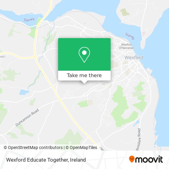 Wexford Educate Together map