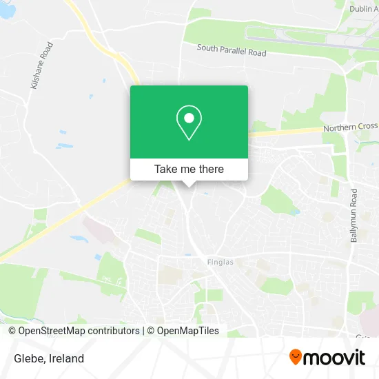 Glebe map