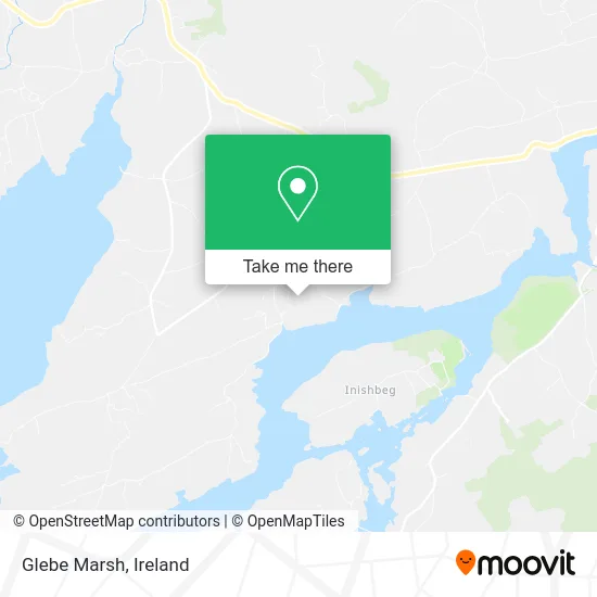 Glebe Marsh map