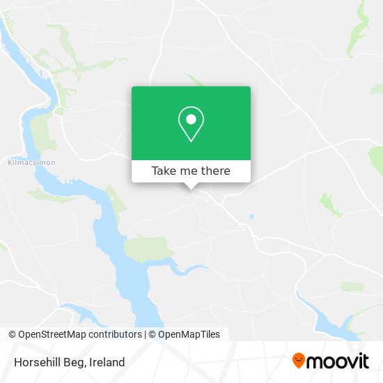 Horsehill Beg map