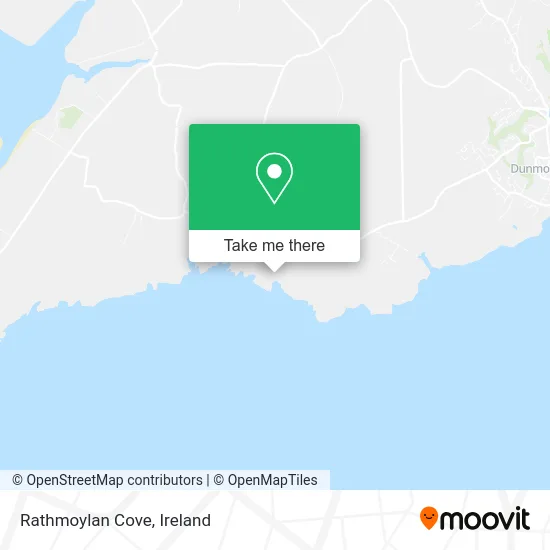 Rathmoylan Cove map