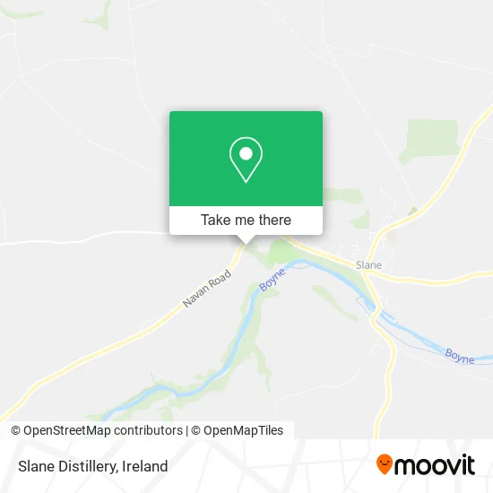 Slane Distillery map