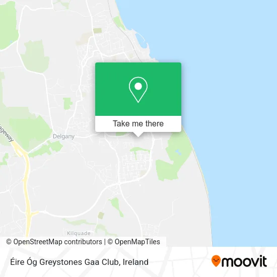 Éire Óg Greystones Gaa Club map