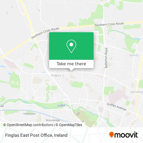 Finglas East Post Office plan