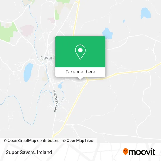 Super Savers map