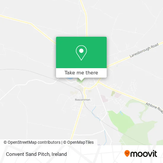 Convent Sand Pitch map
