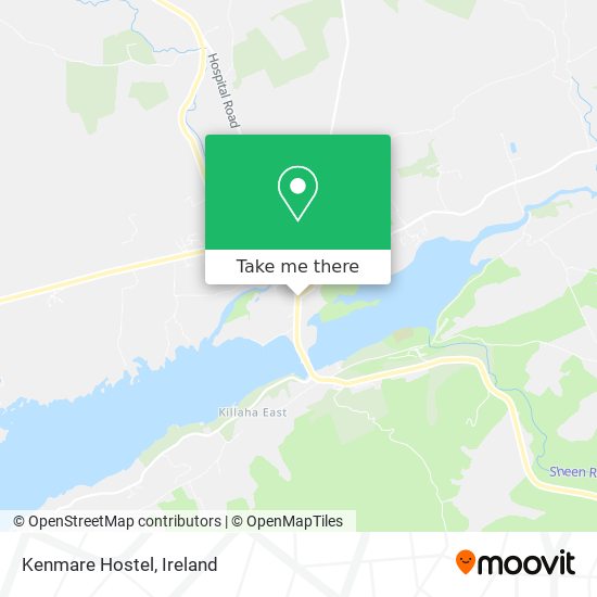 Kenmare Hostel map