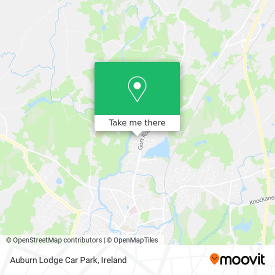 Auburn Lodge Car Park map