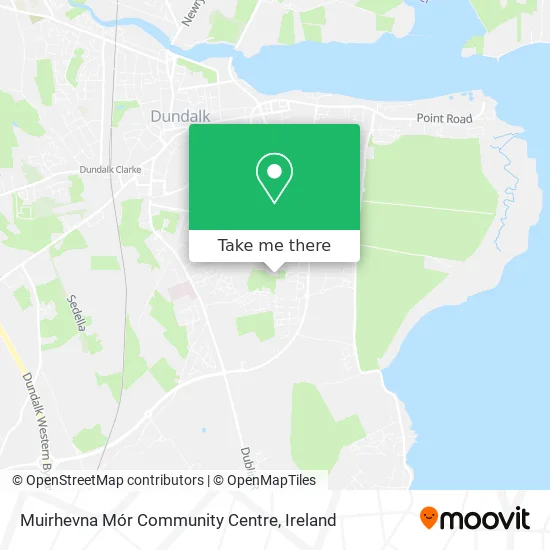 Muirhevna Mór Community Centre map