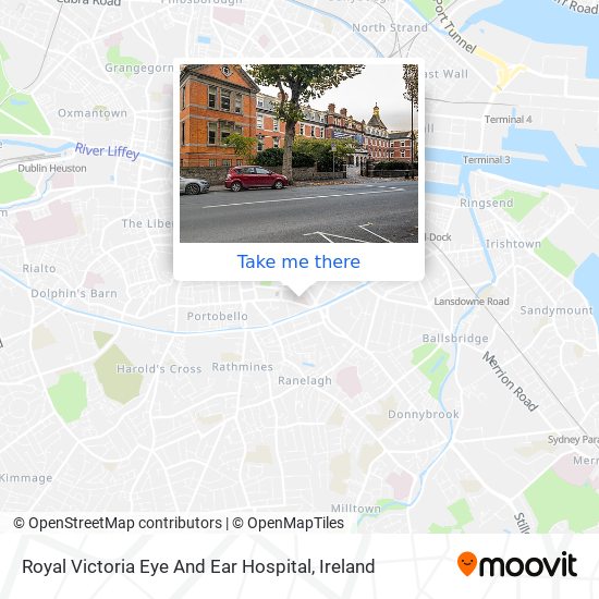 Royal Victoria Eye And Ear Hospital map