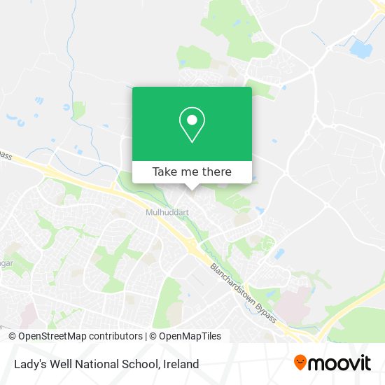 Lady's Well National School map