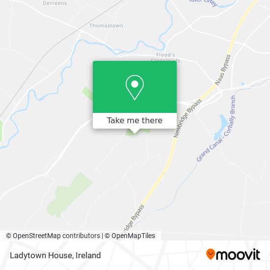 Ladytown House map