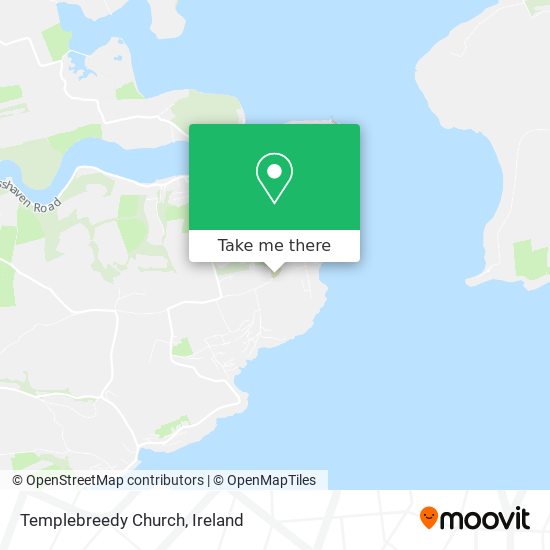 Templebreedy Church map