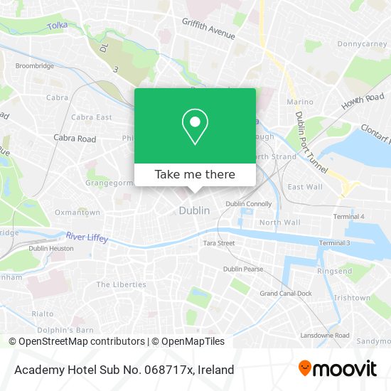 Academy Hotel Sub No. 068717x map