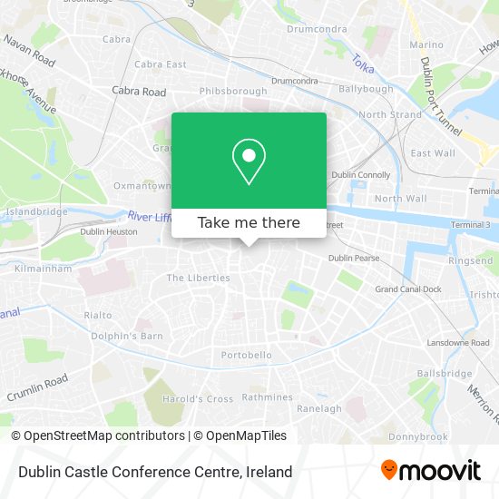 Dublin Castle Conference Centre map