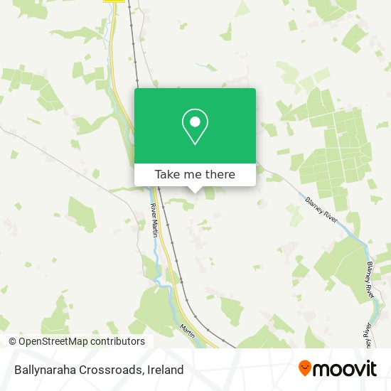 Ballynaraha Crossroads map