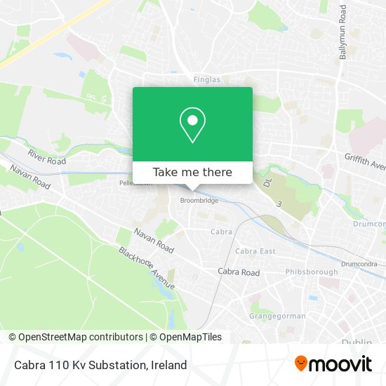 Cabra 110 Kv Substation map