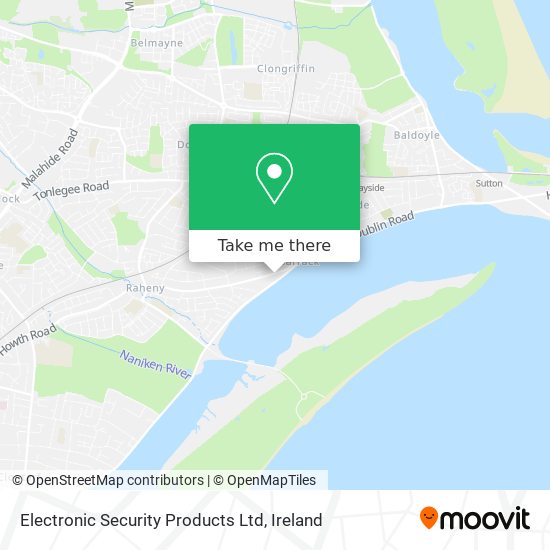 Electronic Security Products Ltd map