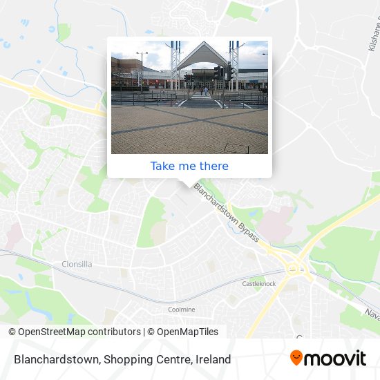 Blanchardstown, Shopping Centre map