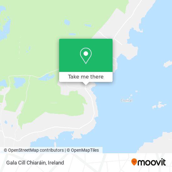 Gala Cill Chiaráin map