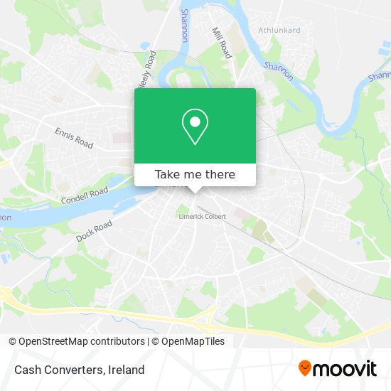 Cash Converters map