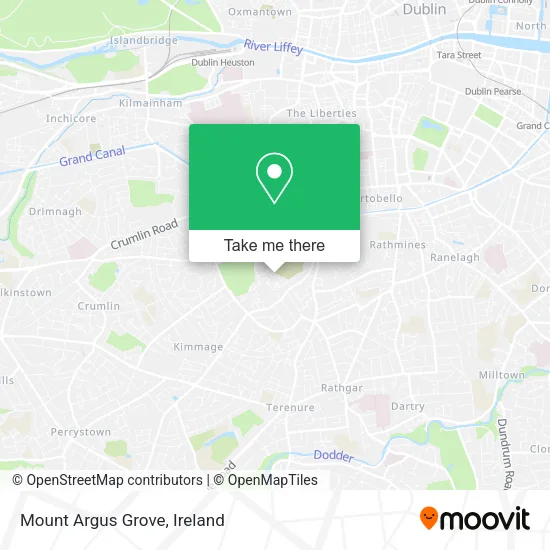 Mount Argus Grove map