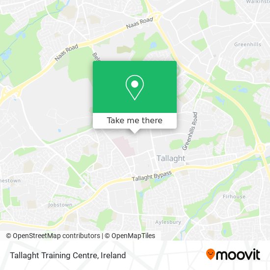 Tallaght Training Centre map