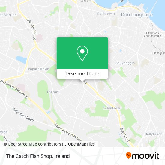 The Catch Fish Shop map