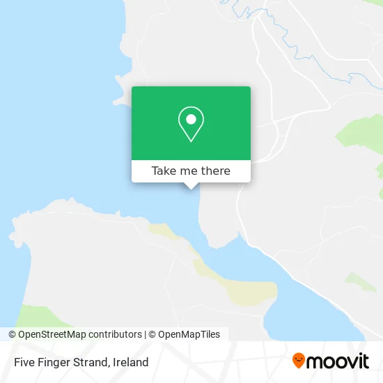 Five Finger Strand map