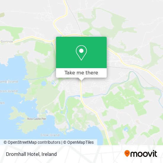 Dromhall Hotel map