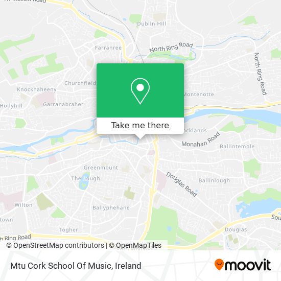 Mtu Cork School Of Music map