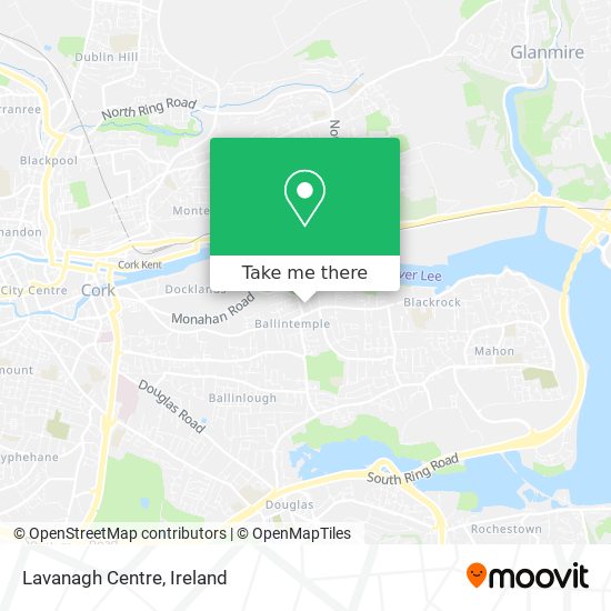 Lavanagh Centre map