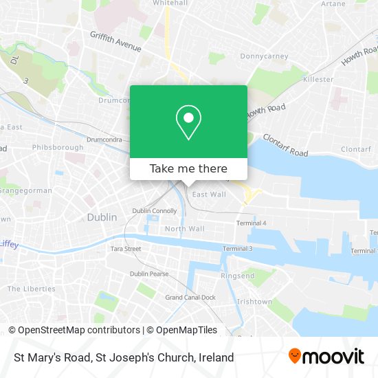 St Mary's Road, St Joseph's Church map