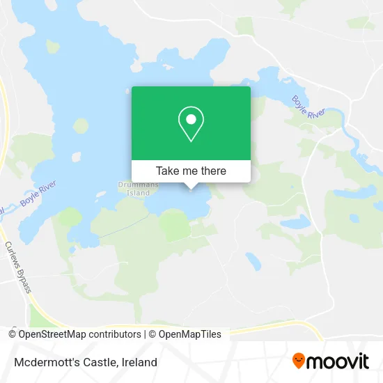 Mcdermott's Castle map