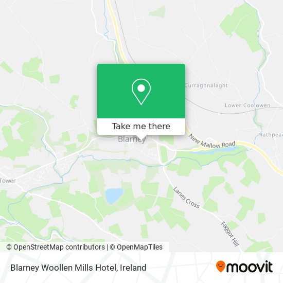 Blarney Woollen Mills Hotel map