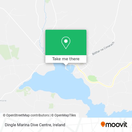 Dingle Marina Dive Centre map
