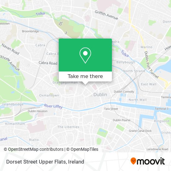 Dorset Street Upper Flats map