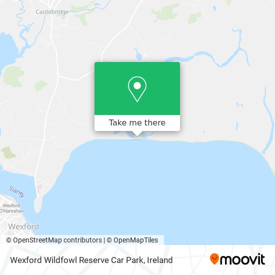 Wexford Wildfowl Reserve Car Park map