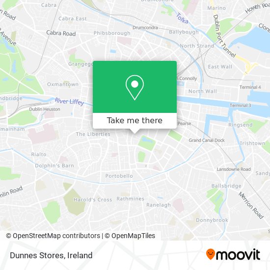 Dunnes Stores map