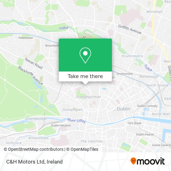 C&H Motors Ltd map