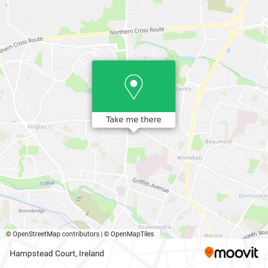 Hampstead Court map