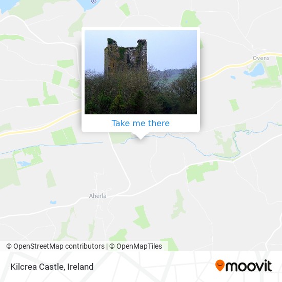 Kilcrea Castle map