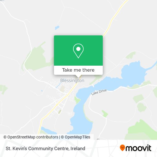 St. Kevin's Community Centre map