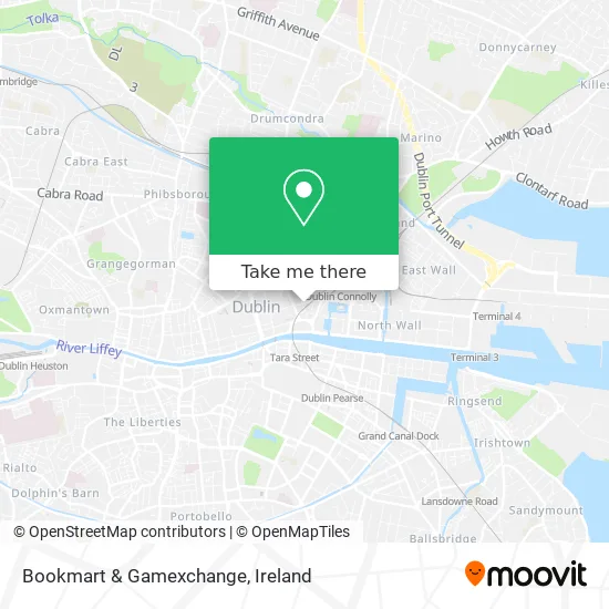 Bookmart & Gamexchange map