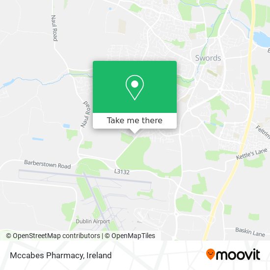 Mccabes Pharmacy map